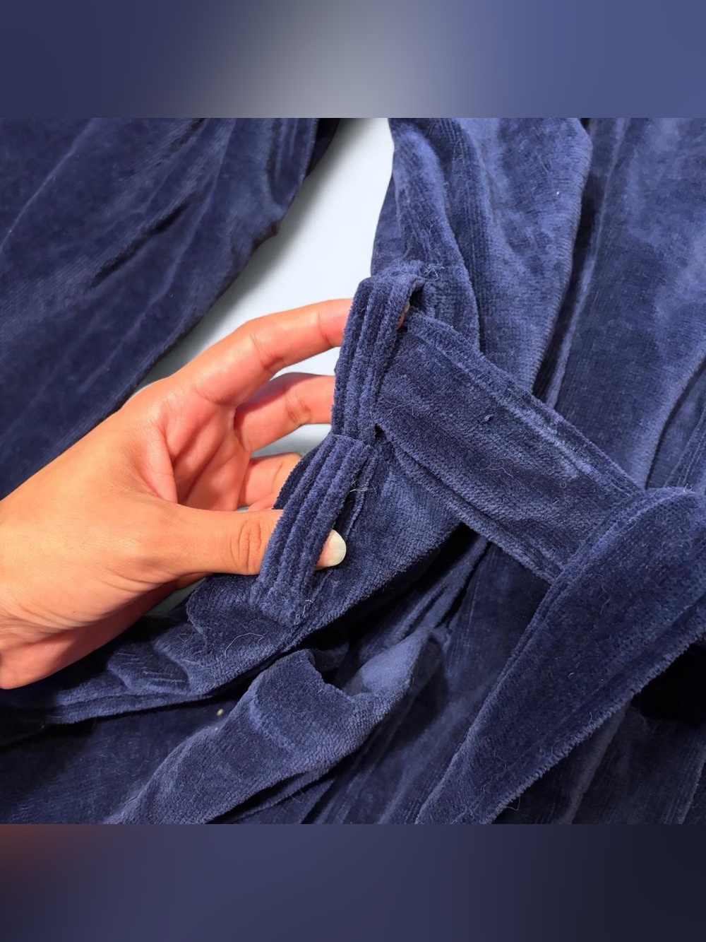 Polo Ralph Lauren Blue Robe! - Picture 5 of 8